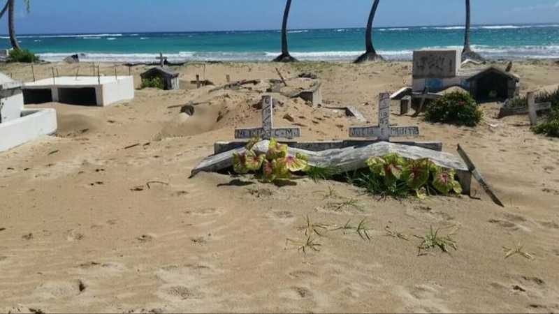 cementerio en playas