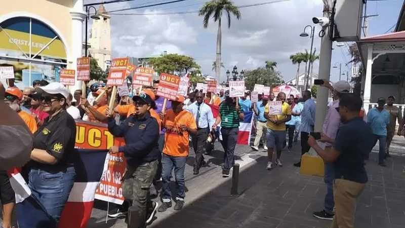 marcha por teleferico