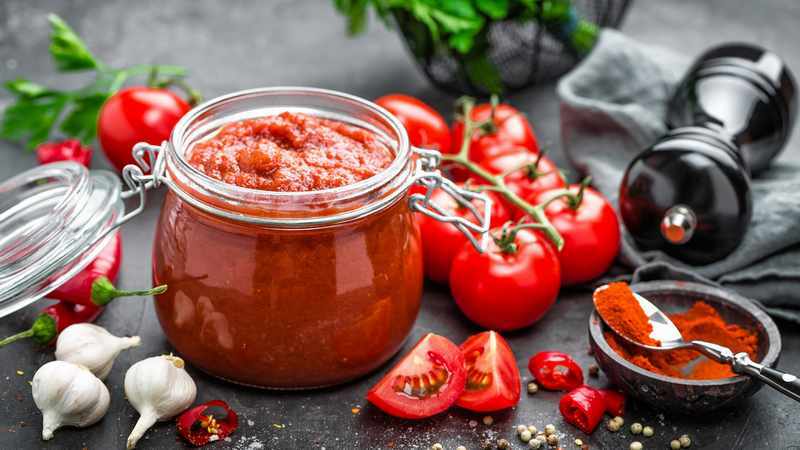 salsa de tomate